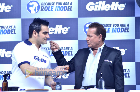 arbaaz salim khan promote gillette 3