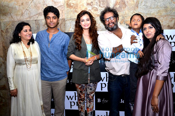 dia mirza unveils b for braille a music short film 2
