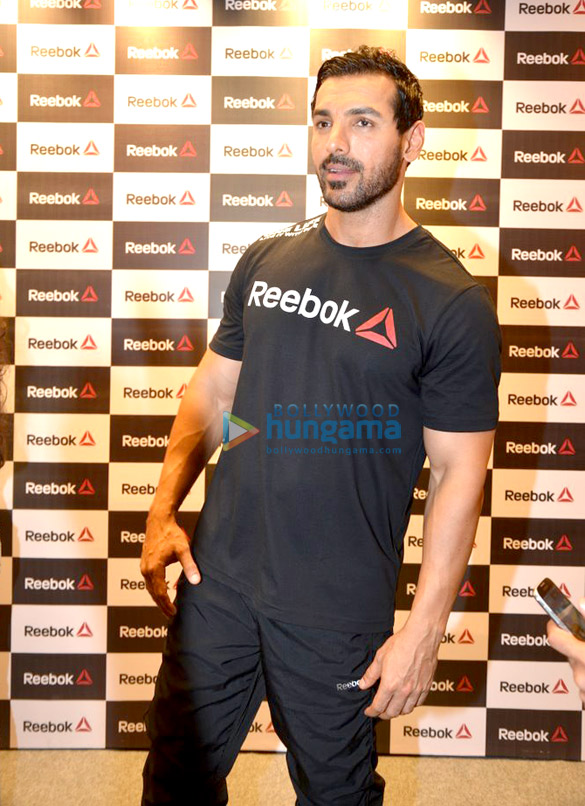 john abraham nargis fakhri at the launch of reebok store and studio 7