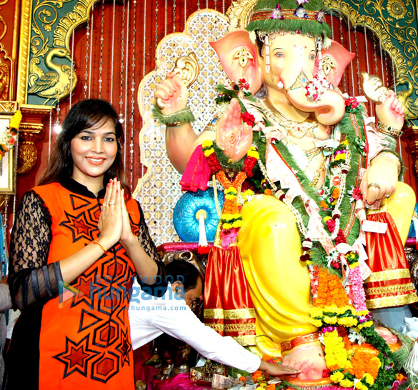 celebs took darshan and blessings at andheri cha raja 7