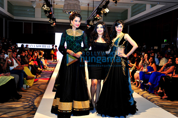 launch of apparel line muaak at the india fashion week dubai 3