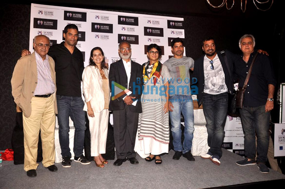farhan akhtar kiran rao at 16th mumbai film festival press conference 2