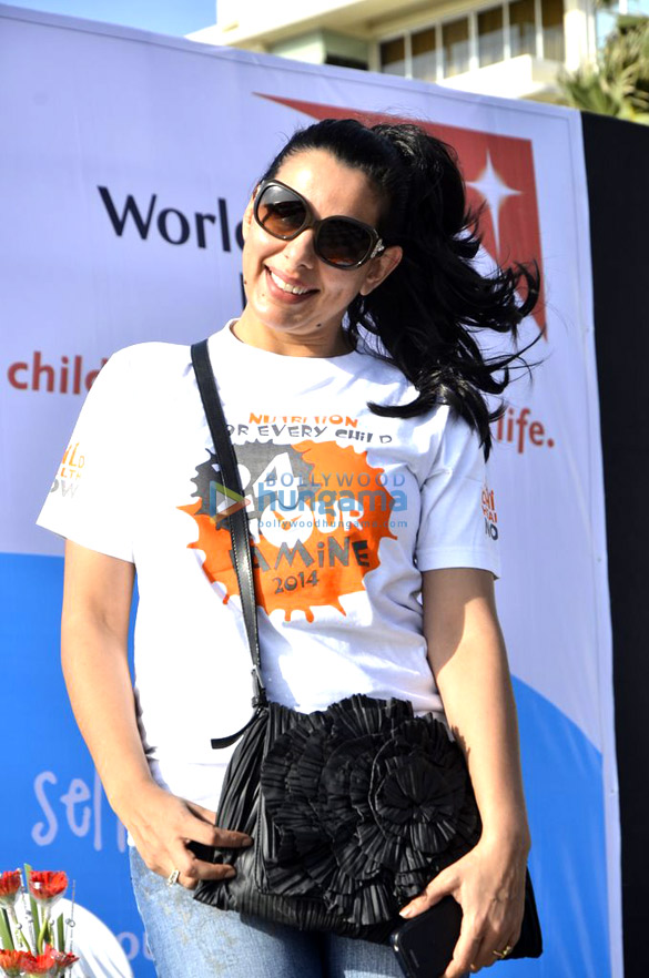 pooja bedi at world vision walkathion for nutrition 2