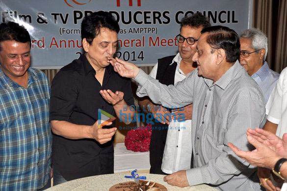 sajid nadiadwala subhash ghai david dhawan vipul shah at iftpc press meet 5