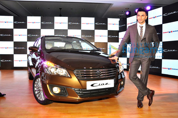 ranveer singh launches the new maruti suzuki ciaz 3