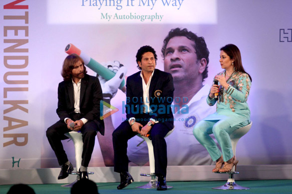 sachin tendulkar unveils his biography playing it my way 5