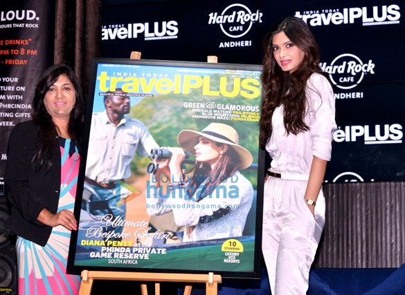 diana penty unveils the cover of travel plus magazine 2