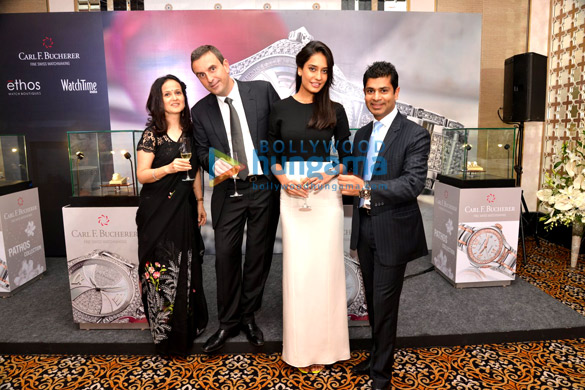 lisa haydon launches carl f bucherers pathos collection in india 3