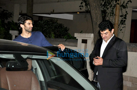 kiran rao aditya roy kapur and siddharth roy kapur snapped at ranbir kapoors house last night 6