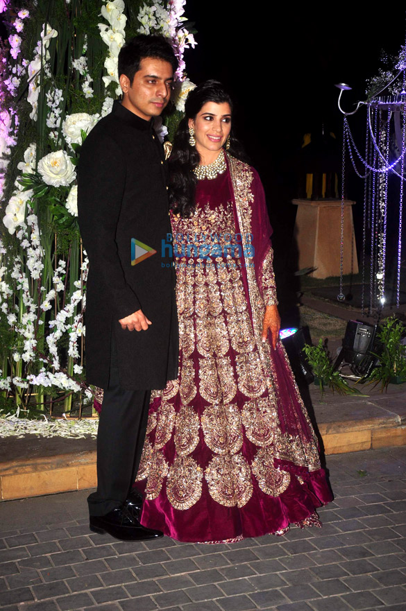 celebs grace riddhi malhotra tejas talwalkars sangeet ceremony 8