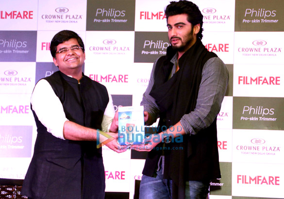 arjun kapoor launches the latest issue of filmfare magazine 7