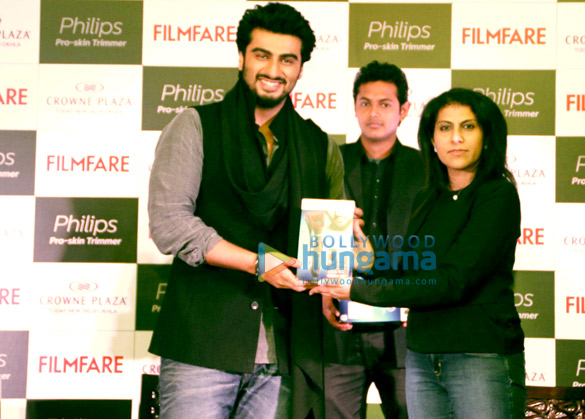 arjun kapoor launches the latest issue of filmfare magazine 6