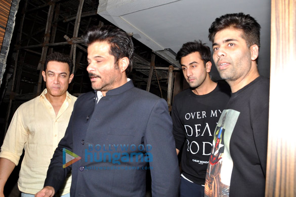 anil kapoor ranbir kapoor snapped at aamir khans house 2