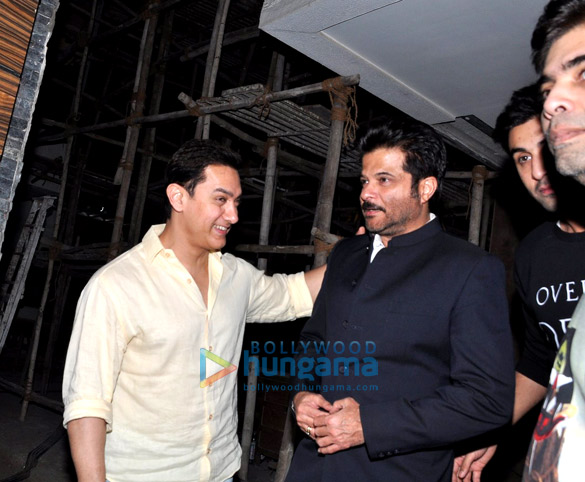 anil kapoor ranbir kapoor snapped at aamir khans house 4