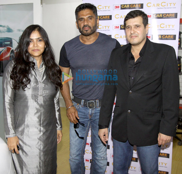 suniel shetty at the launch of carcity 6