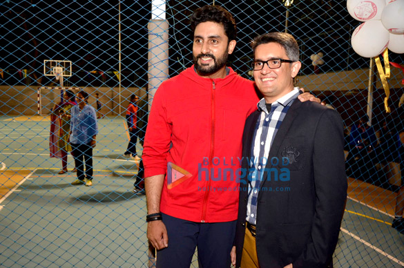 abhishek bachchan launches multi sport court of jamnabai narsee school 8