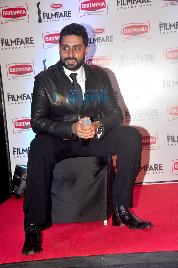 abhishek bachchan at filmfare awards press meet 7