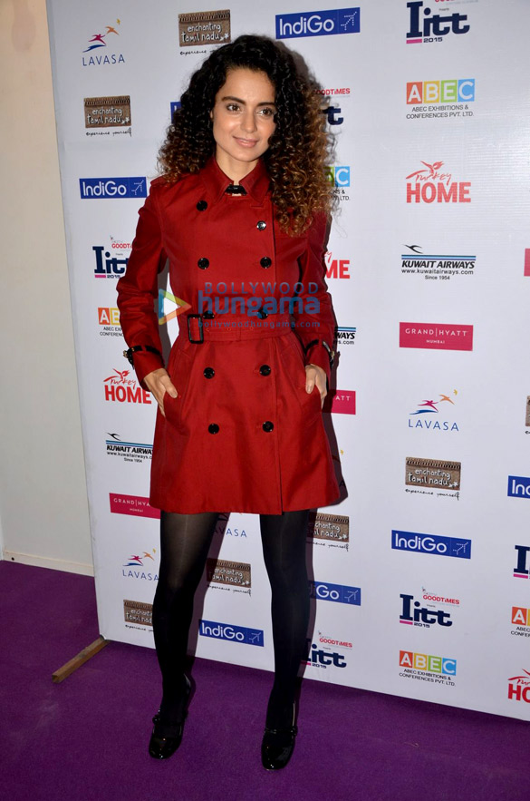 kangna ranaut inaugurates iitt 2015 travel exhibition 2