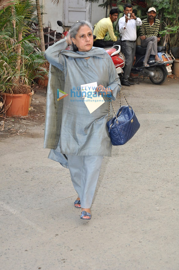 jaya bachchan snapped at the screening of jesus christ superstar 4