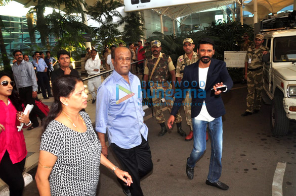 rajinikanth dhanush snapped at the airport 2