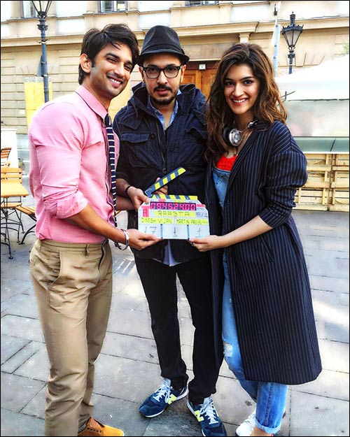 check out sushant singh rajput kriti sanon commence shooting for raabta 2