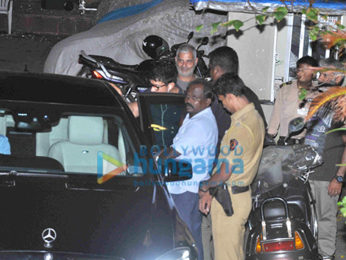 Aamir Khan snapped with mother in Bandra