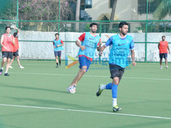 Aditya Roy Kapur snapped at football practise