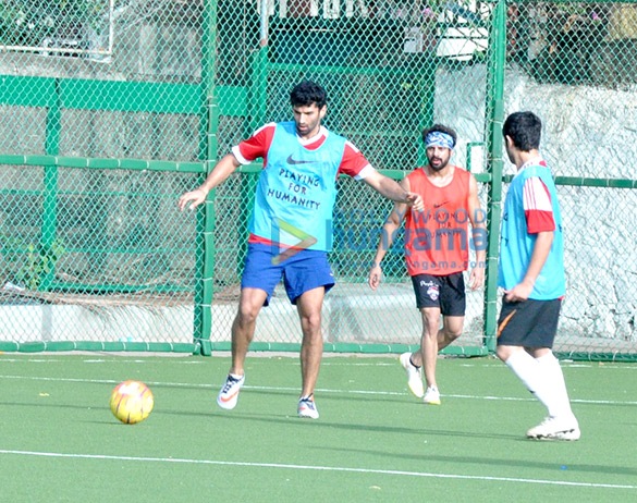 aditya roy kapur at football practise 6
