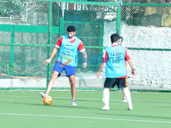 Aditya Roy Kapur snapped at football practise