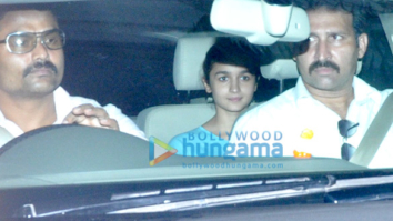 Alia Bhatt snapped after a meeting at Karan Johar’s office