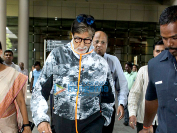 Amitabh Bachchan, Zinedine Zidane & others snapped at the international airport