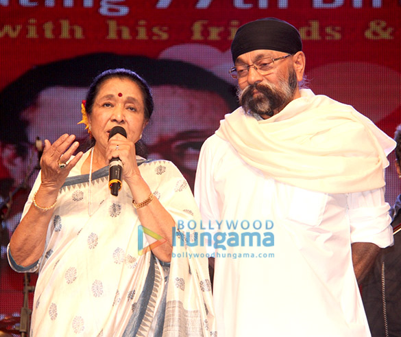 asha bhosle at pancham das 77th birth 2