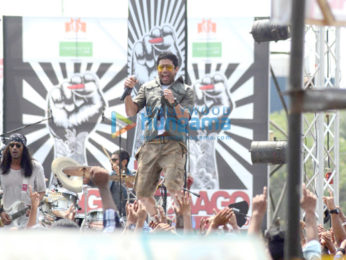 Farhan Akhtar, Arjun Rampal & Purab Kohli shoot a song for Rock On!! 2
