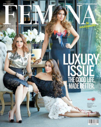 Sussanne Khan, Malaika Arora Khan, Bipasha Basu On The Cover Of Femina