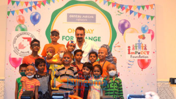 Sanjay Dutt visits Tata Memorial Hospital on ‘One Day For Change’