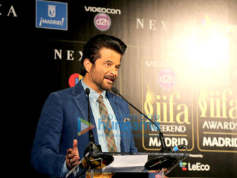 Press conference of IIFA 2016 in Madrid