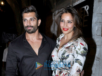 Karan Singh Grover & Bipasha Basu snapped post dinner at The Korner House