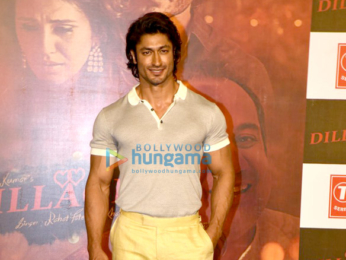 Vidyut Jamwal & Huma Qureshi at the launch of music video 'Dillagi'