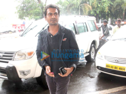 Nawazuddin Siddiqui snapped at the domestic airport