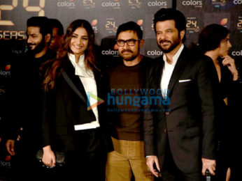 Aamir Khan, Anil Kapoor, Sonam Kapoor at the press conference of TV serial 24 season 2