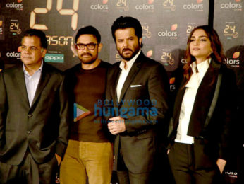 Aamir Khan, Anil Kapoor, Sonam Kapoor at the press conference of TV serial 24 season 2