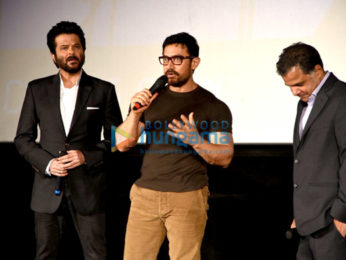 Aamir Khan, Anil Kapoor, Sonam Kapoor at the press conference of TV serial 24 season 2