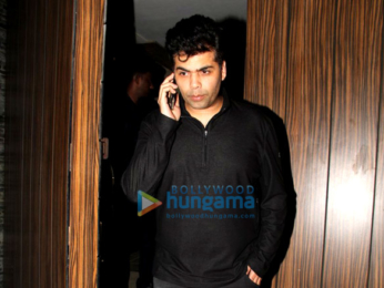 Ranbir Kapoor, Karan Johar & Ayan Mukerji snapped post get-together at Aamir Khan's house