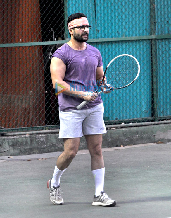 saif snapped playing tennis ibrahim sara 5