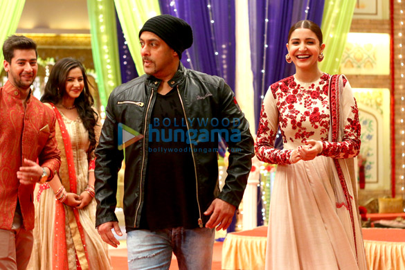 salman anushka promote sultan on udaan 8