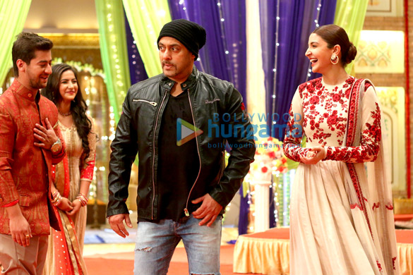 salman anushka promote sultan on udaan 9