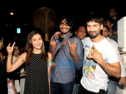 Shahid Kapoor & Alia Bhatt promote ‘Udta Punjab’ at PVR Juhu