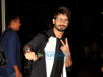 Shahid Kapoor, Neil Nitin Mukesh & Gulshan Grover depart for IIFA 2016