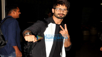 Shahid Kapoor, Neil Nitin Mukesh & Gulshan Grover depart for IIFA 2016