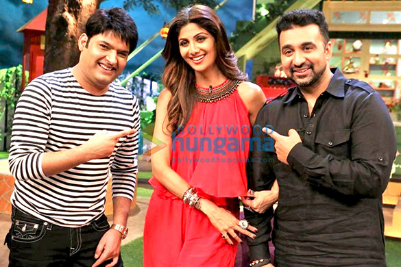 shilpa at on the sets of the kapil sharma show 1